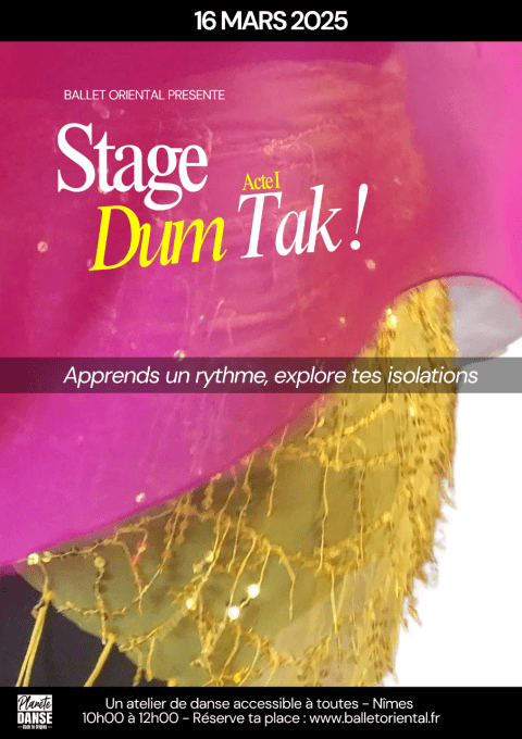 Stage Rythme & Isolations Orientales